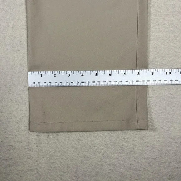 Mizzen+Main Pants Mens 38x32 Beige Baron Chino Athletic Performance Golf - Picture 6 of 8